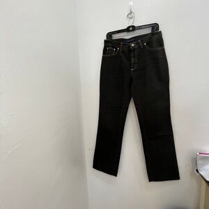 Trussardi Jeans Denim High Rise Waist 33" women made in Italy
